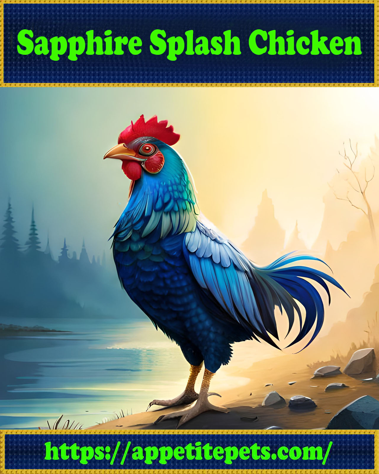 Sapphire Splash Chicken